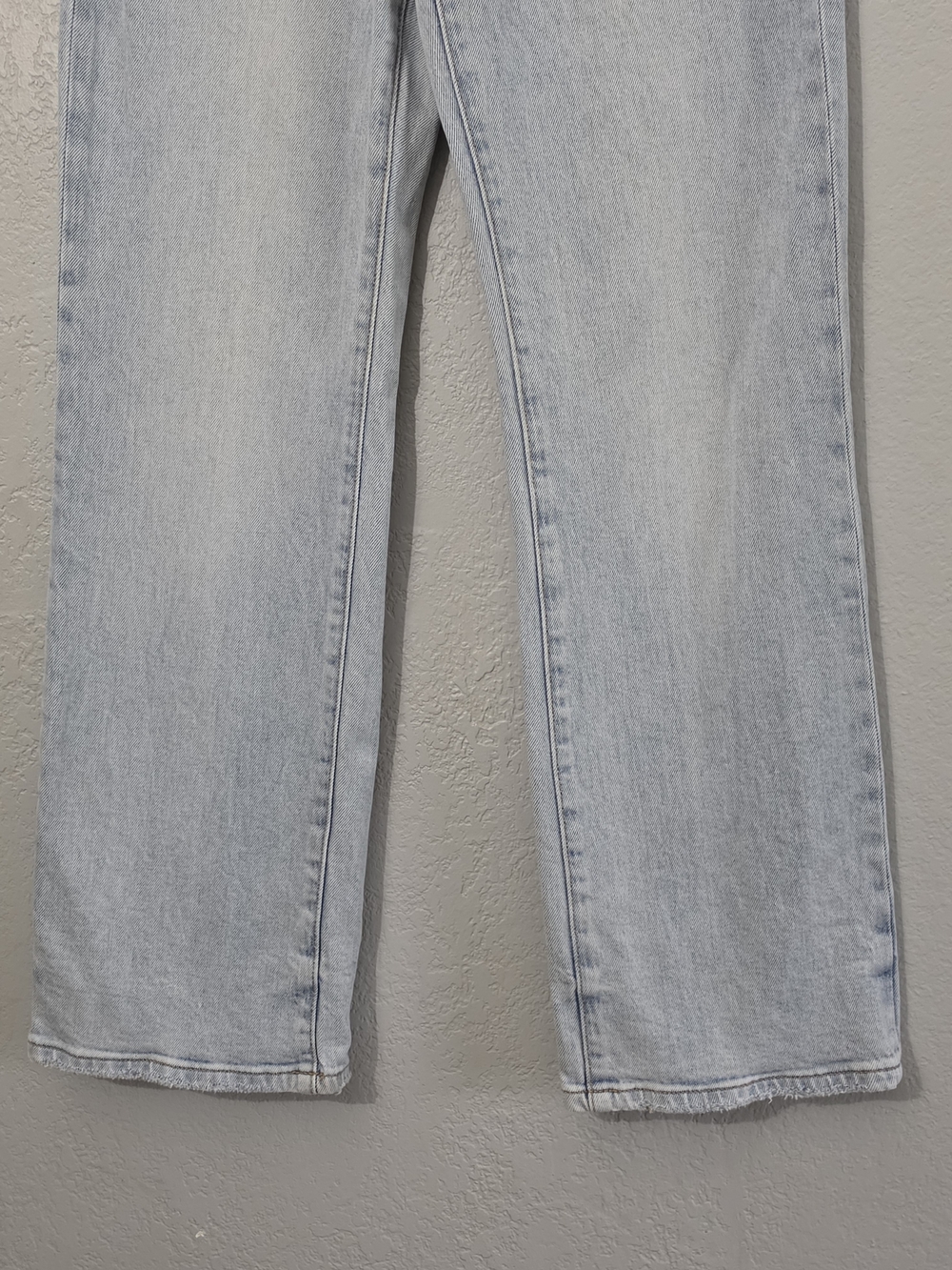 Vervet 90s Vintage Flare Stretch Jean High-Rise Wide Leg Light Wash Women 27 - Picture 5 of 9